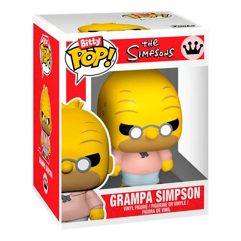 The Simpsons Funko Bitty Pop! 4-Pack: Scratchy / Grampa Simpson / Lisa Simpson / Chase Figuur by Funko – cover 4 of 5