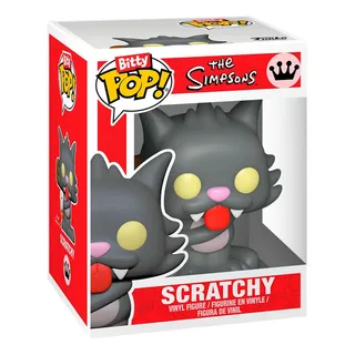 The Simpsons Funko Bitty Pop! 4-Pack: Scratchy / Grampa Simpson / Lisa Simpson / Chase Figuur by Funko – cover 2 of 5