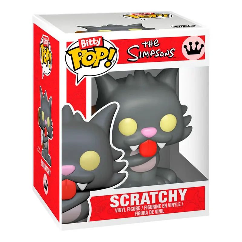 The Simpsons Funko Bitty Pop! 4-Pack: Scratchy / Grampa Simpson / Lisa Simpson / Chase Figuur by Funko – cover 2 of 5