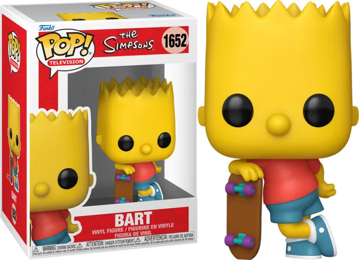 The Simpsons Funko Pop Vinyl Figure: Bart (1652) by Funko – cover 1 of 2