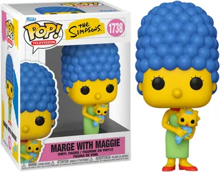 The Simpsons Funko Pop Vinyl Figure: Marge with Maggie van Funko – cover 1 van 2