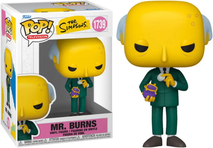 The Simpsons Funko Pop Vinyl Figure: Mr. Burns (1739) van Funko – cover 1 van 2