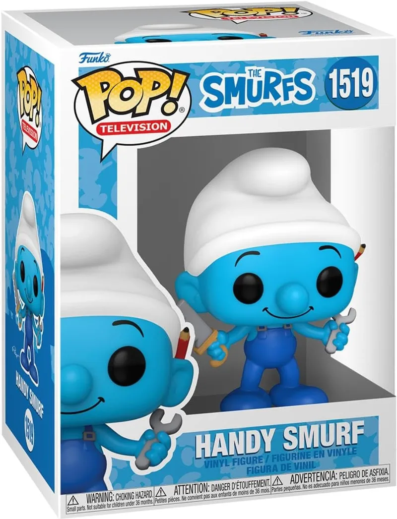 The Smurfs Funko Pop Vinyl: Handy Smurf van Funko – cover 1 van 2