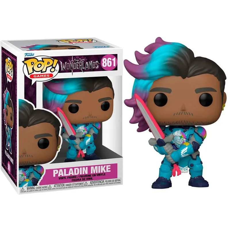 Tiny Tina's Wonderlands Funko Pop Vinyl: Paladin Mike van Funko – cover 3 van 3