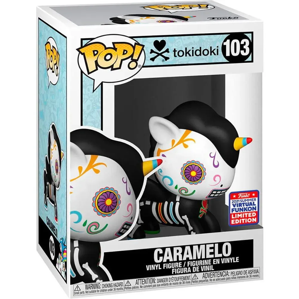 Figurine Exclusive Caramelo Tokidoki de Funko – jaquette