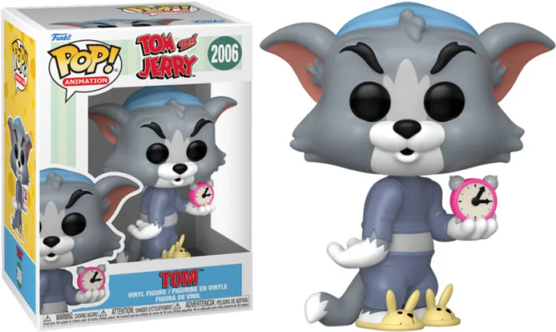 Tom & Jerry Funko Pop Vinyl: Tom (with Clock) van Funko – cover 1 van 2