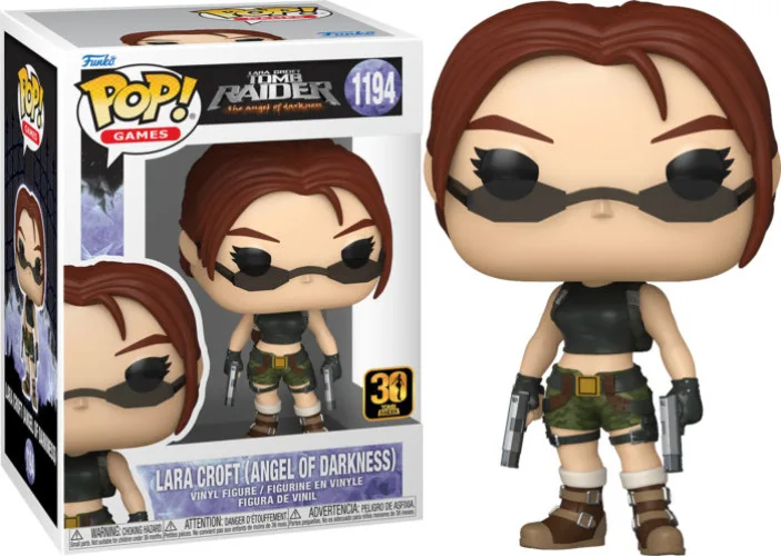 Tomb Raider Funko Pop Vinyl: Lara Croft (Angel of Darkness) de Funko – jaquette