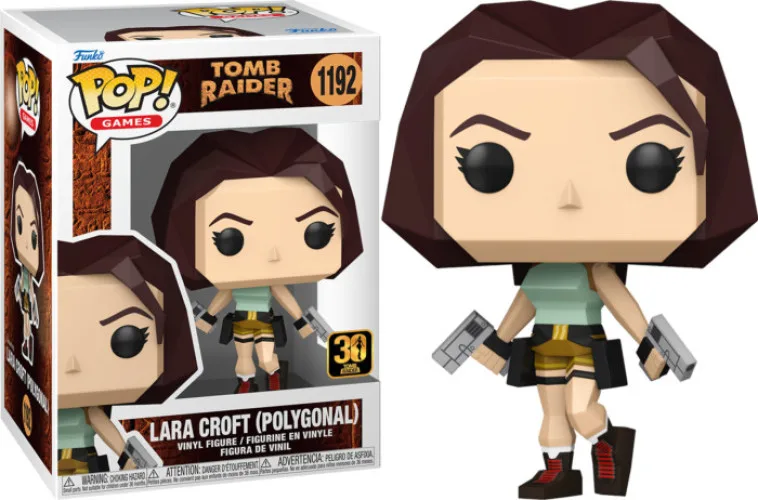 Tomb Raider Funko Pop Vinyl: Lara Croft (Polygon) van Funko – cover