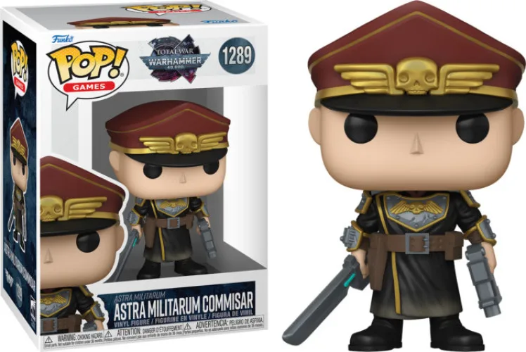 Total War: Warhammer 40k Funko Pop Vinyl - Astra Militarum Commisar van Funko – cover 1 van 2