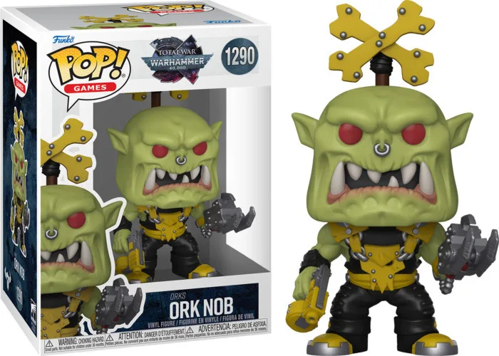 Total War: Warhammer 40K Funko Pop Vinyl - Ork Nob van Funko – cover 1 van 2