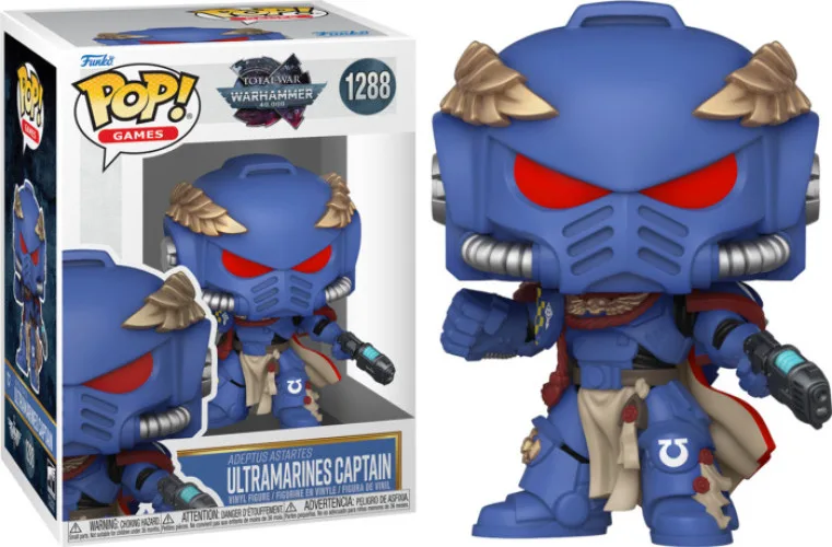 Total War: Warhammer 40k Funko Pop Vinyl - Ultramarines Captain van Funko – cover 1 van 2