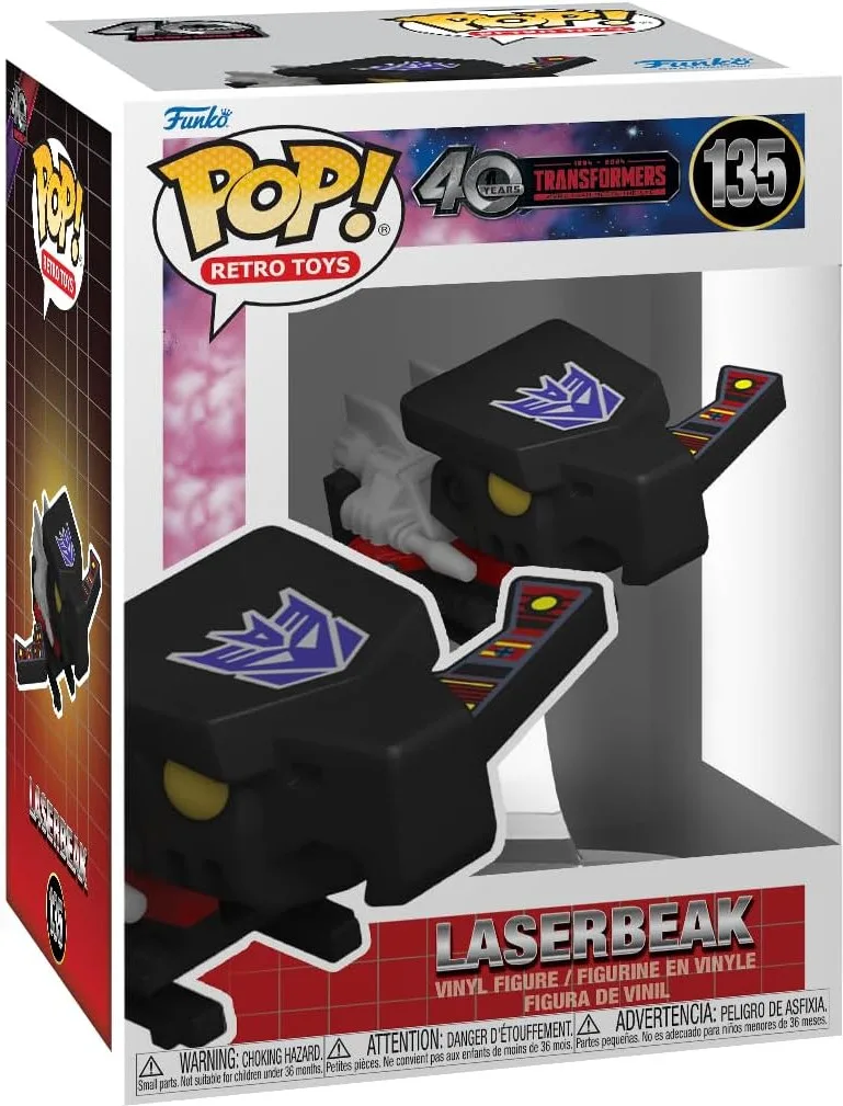Transformers G1 Funko Pop Vinyl: Laserbeak van Funko – cover