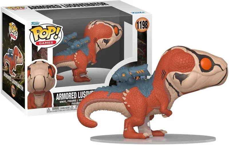 Turok: Origins Funko Pop Vinyl: Armored Lusovenator van Funko – cover