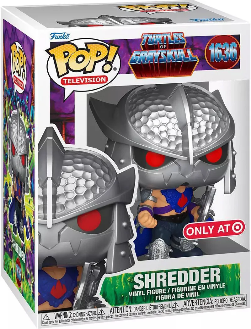 Turtles of Grayskull Funko Pop Vinyl: Shredder van Funko – cover