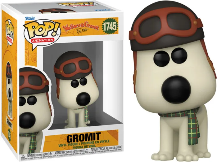 Wallace & Gromit Funko Pop Vinyl: Gromit van Funko – cover