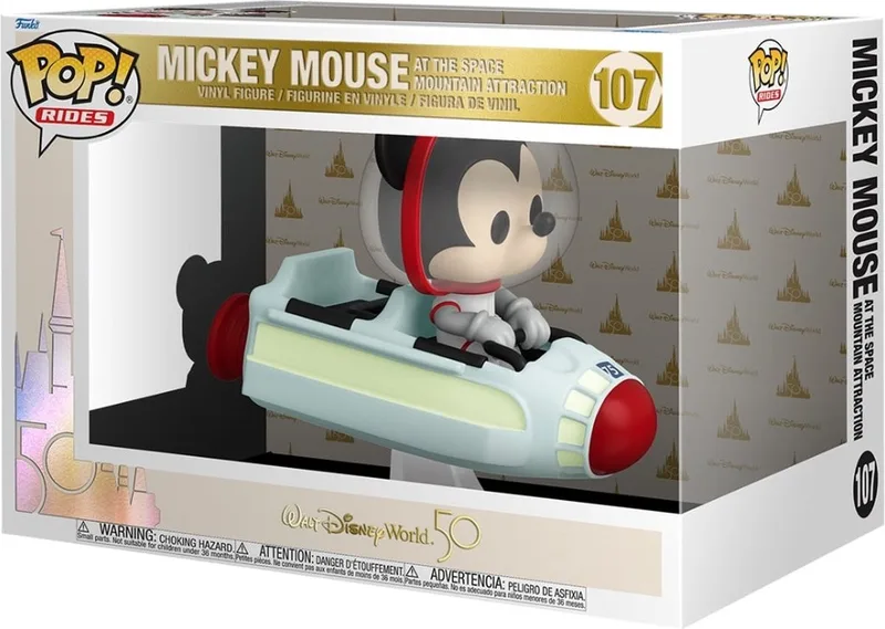 Walt Disney World 50 Funko Pop Vinyl: Mickey Mouse at the Space Mountain Attraction by Funko – cover