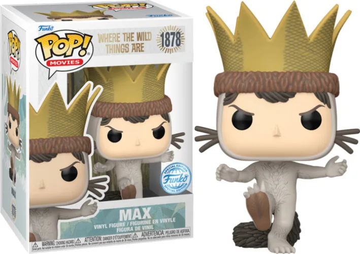 Where The Wild Things Are Funko Pop Vinyl: Max van Funko – cover