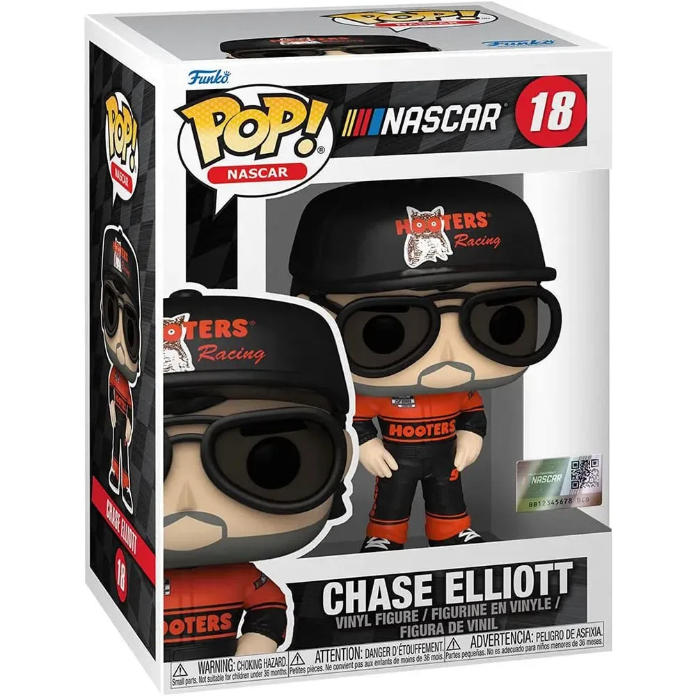 Willekeurig Nascar Elliott (of Hooters) Figuur Chase by Funko – cover