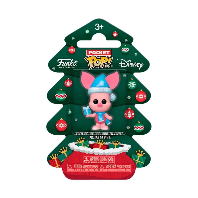 Winnie the Pooh Funko Pocket Pop! Figure: Piglet (Holiday Tree) by Funko – cover 2 of 2