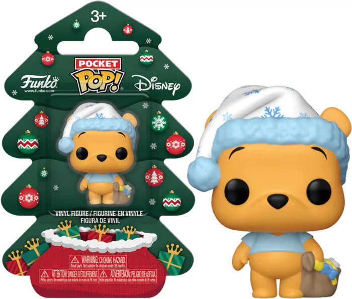 Winnie the Pooh Funko Pocket Pop! Figure: Pooh (Holiday Tree) by Funko – cover