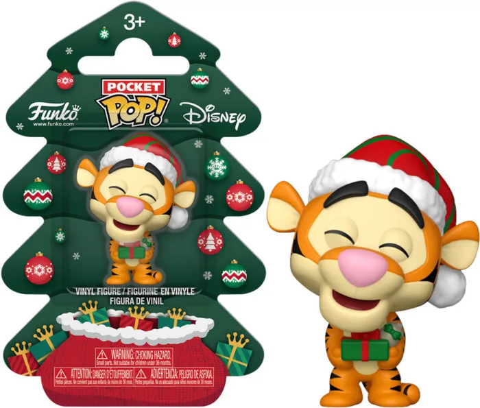 Winnie the Pooh Funko Pocket Pop! Figure: Tigger (Holiday Tree) van Funko – cover 1 van 2