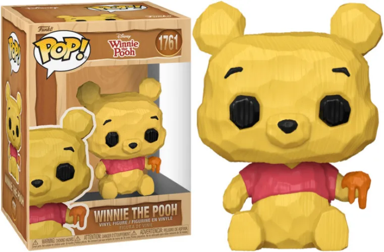 Winnie The Pooh Funko Pop Vinyl: Pooh (Whittled) de Funko – jaquette 1 sur 2