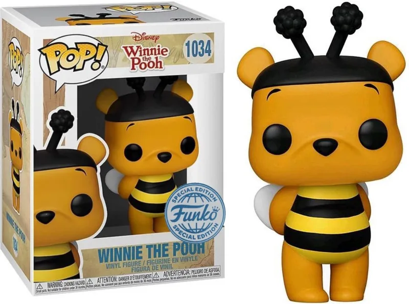 Winnie The Pooh Funko Pop Vinyl: Winnie The Pooh (Bee) by Funko – cover