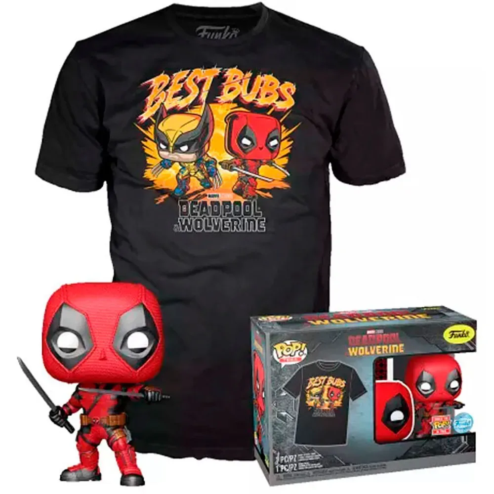 Wolverine Deadpool Marvel T-shirt Met Korte Mouwen by Funko – cover
