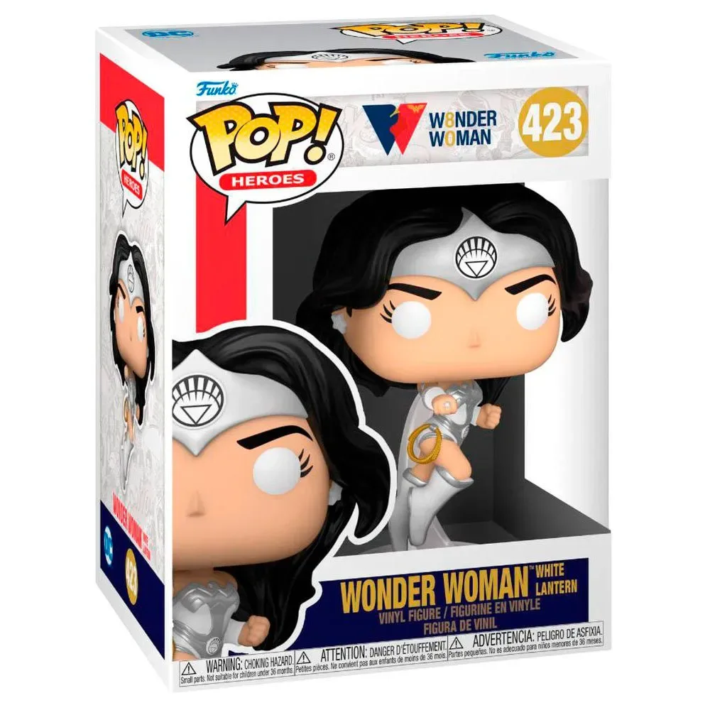 Figurine Lanterne Blanche 80e Anniversaire Dc Wonder Woman de Funko – jaquette