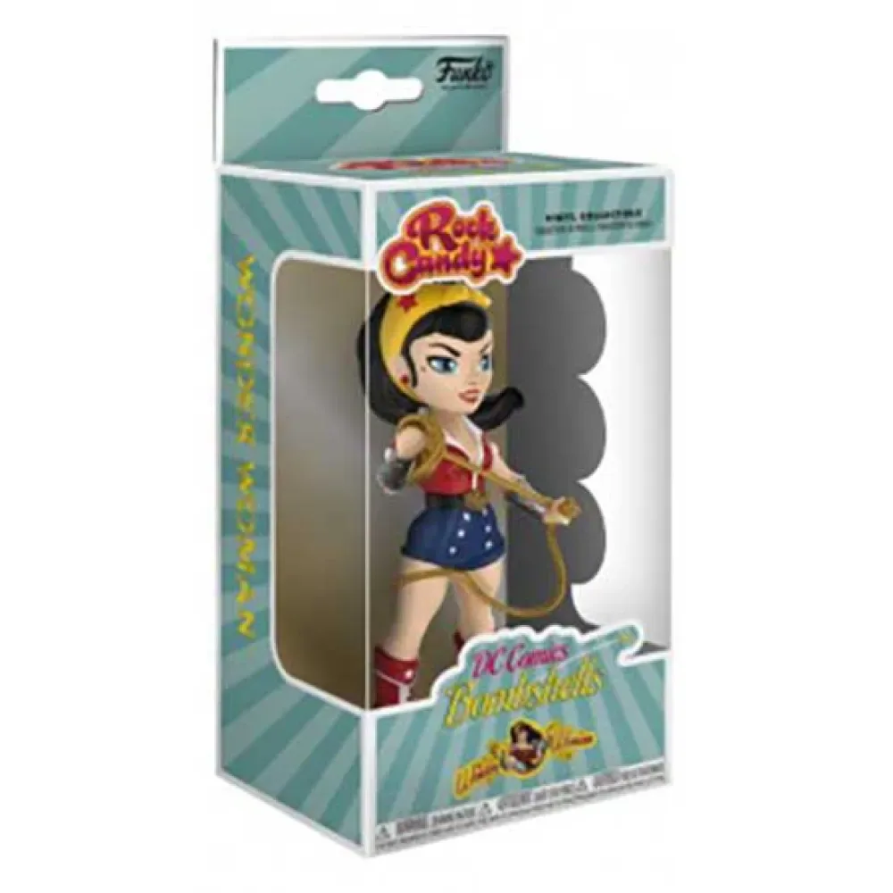 Wonder Woman Rock Candy Dc Bombshells-figur fra Funko – cover