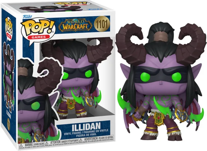 World of Warcraft: The War Within Funko Pop Vinyl: Illidan van Funko – cover 1 van 2