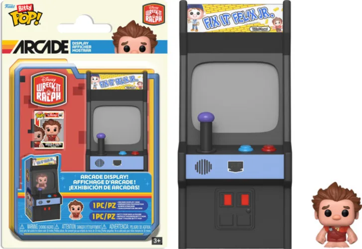 Wreck-It Ralph Funko Bitty Pop! Arcade: Ralph van Funko – cover