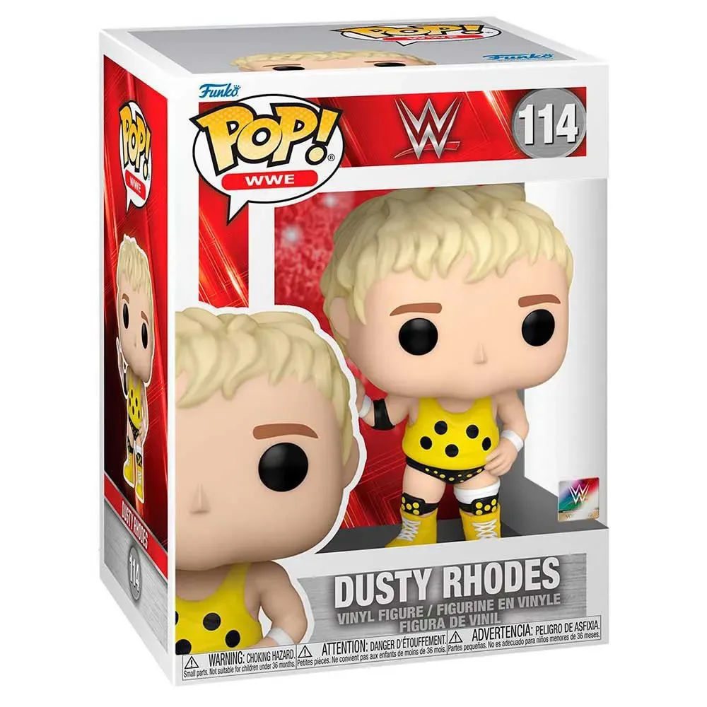 Wwe-dusty Rhodes-figuur van Funko – cover