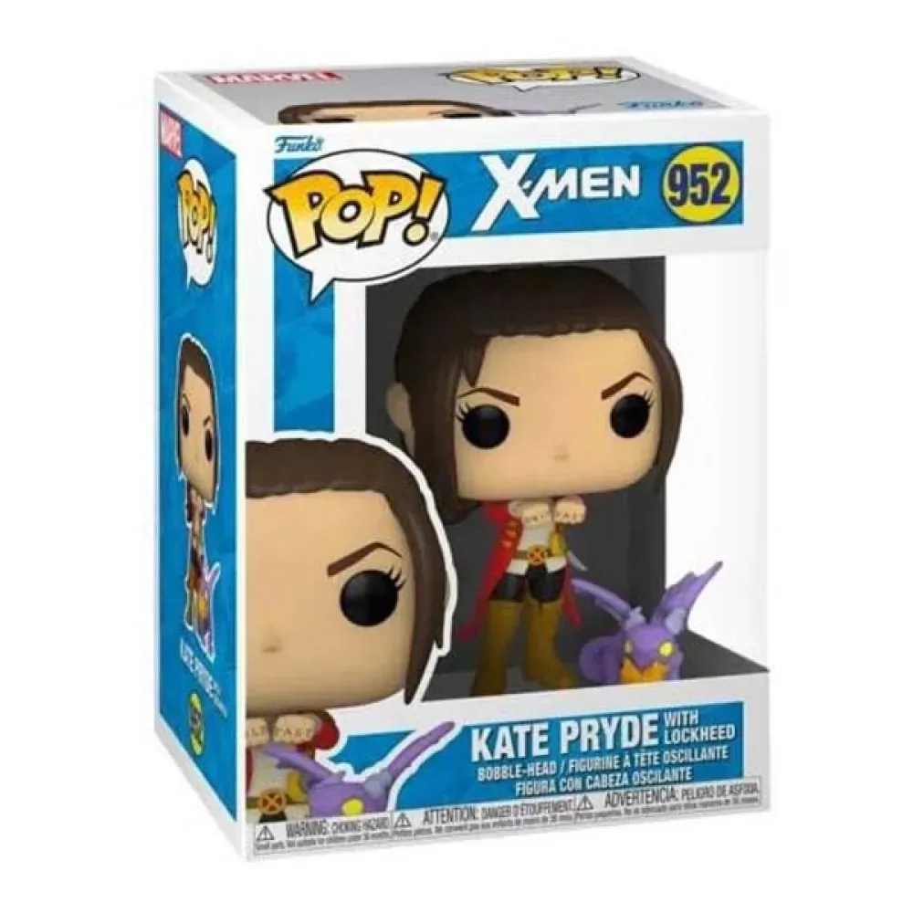 Figurine X-men Kate Pryde Avec Lockheed de Funko – jaquette