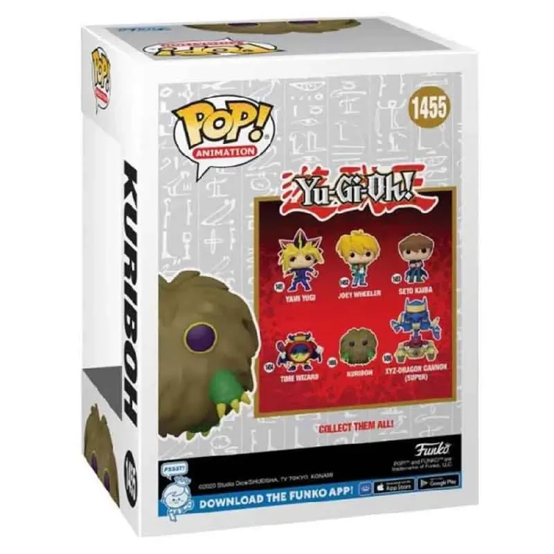 Yu-Gi-Oh! Funko Pop Vinyl: Kuriboh (Glow in the Dark)(Flocked) by Funko – cover 2 of 3