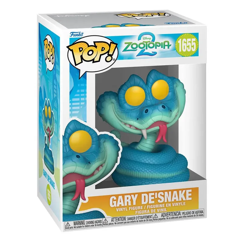Zootopia 2 Funko Pop Vinyl: Gary De'Snake van Funko – cover 2 van 2