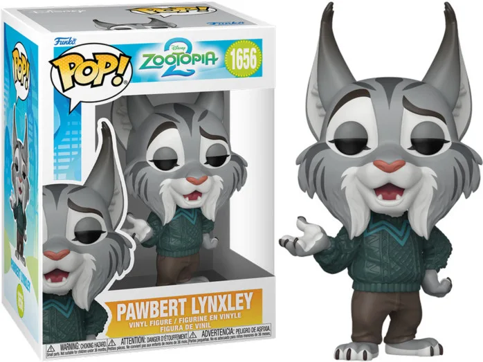 Zootopia 2 Funko Pop Vinyl: Pawbert Lynxley van Funko – cover 1 van 2