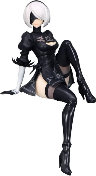NieR Automata: Ver.1.1A Noodle Stopper Figure - 2B (YoRHa No.2 Type B) van FuRyu – cover 1 van 5