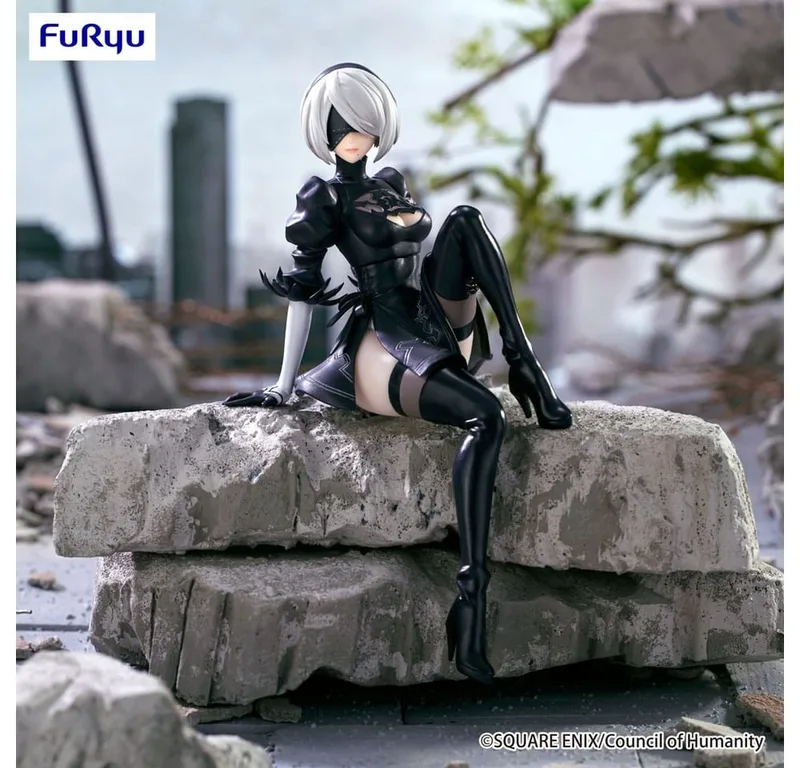 NieR Automata: Ver.1.1A Noodle Stopper Figure - 2B (YoRHa No.2 Type B) van FuRyu – cover 3 van 5
