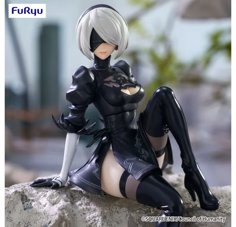 NieR Automata: Ver.1.1A Noodle Stopper Figure - 2B (YoRHa No.2 Type B) van FuRyu – cover 5 van 5