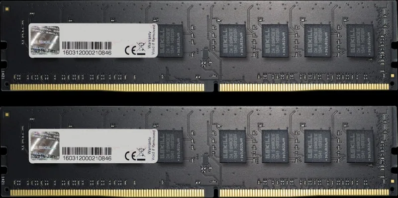 Value geheugenmodule 16 GB 2 x 8 GB DDR4 288-pin DIMM van G.Skill – cover