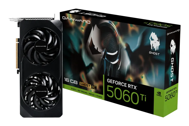 GeForce RTX 5060 Ti Ghost OC - Videokaart van Gainward – cover
