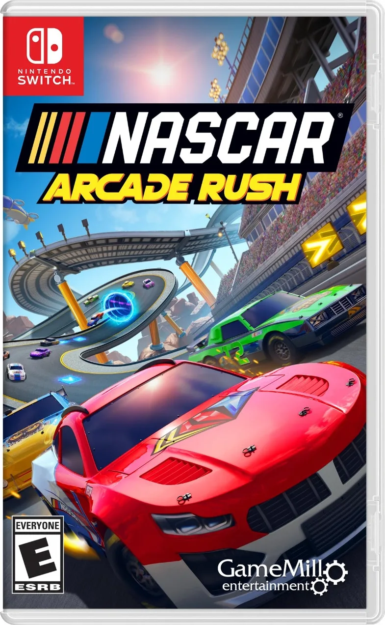 Nascar Arcade Rush by GameMill Entertainment, Nintendo Switch – cover