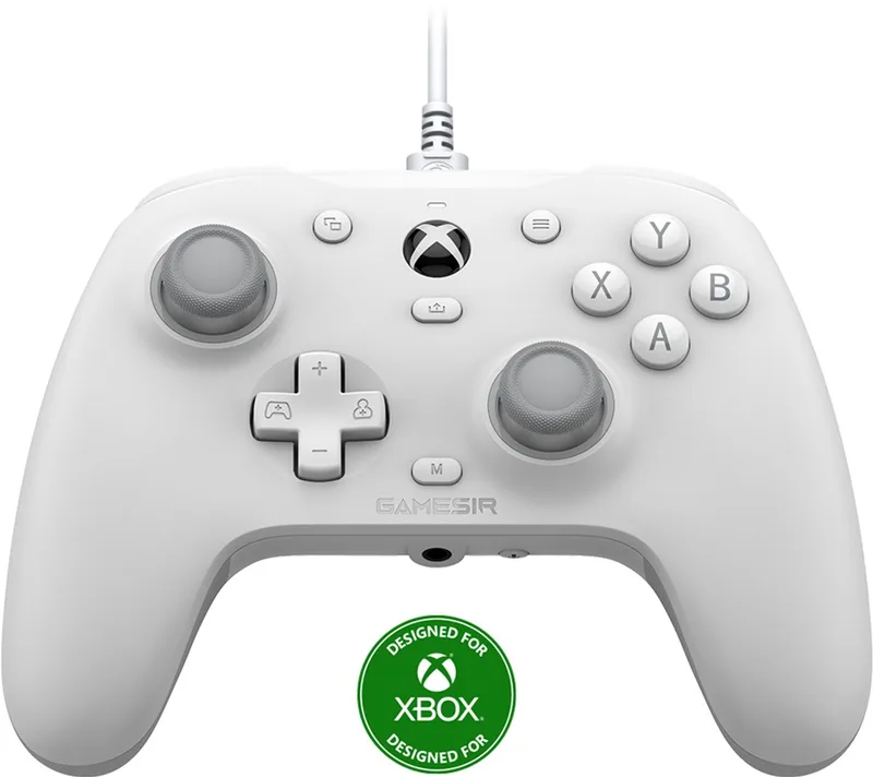 G7 - Bedrade controller - Hall Effect Sticks - Xbox Series X/S, Xbox One & Windows - Wit van GameSir, Transparant – cover