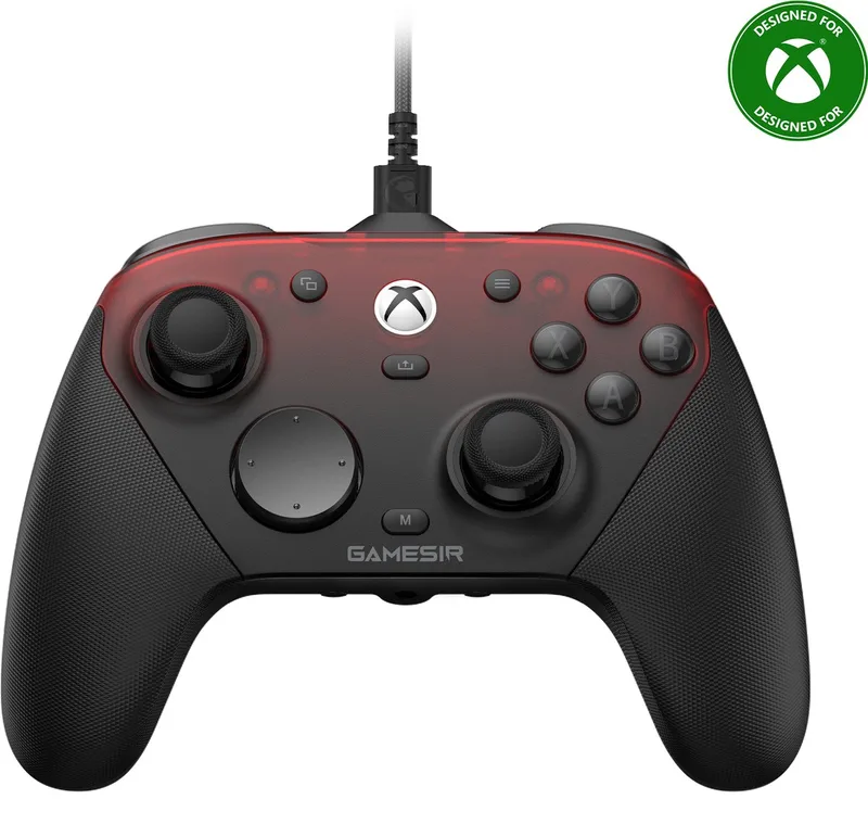 G7 Pro - Bedrade controller - Xbox Series X/S, Xbox One, Windows en Android - Shadow Ember by GameSir, Black – cover