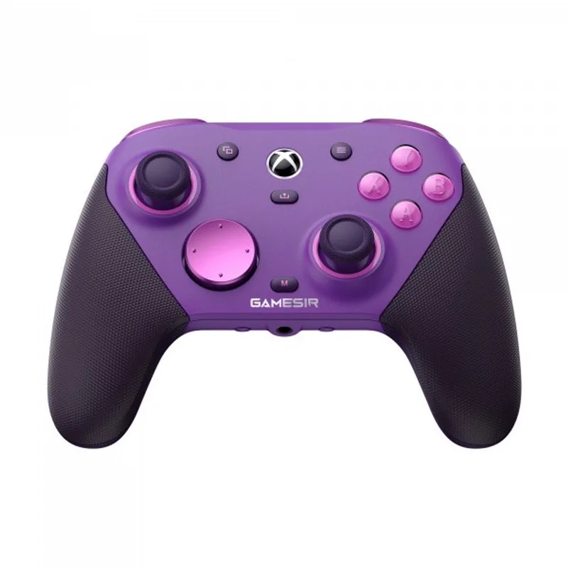 G7 Pro Plum Purple - Game Controller - Tri-Mode - TMR - Hall Effect - 1000Hz - Dock van GameSir, Paars – cover
