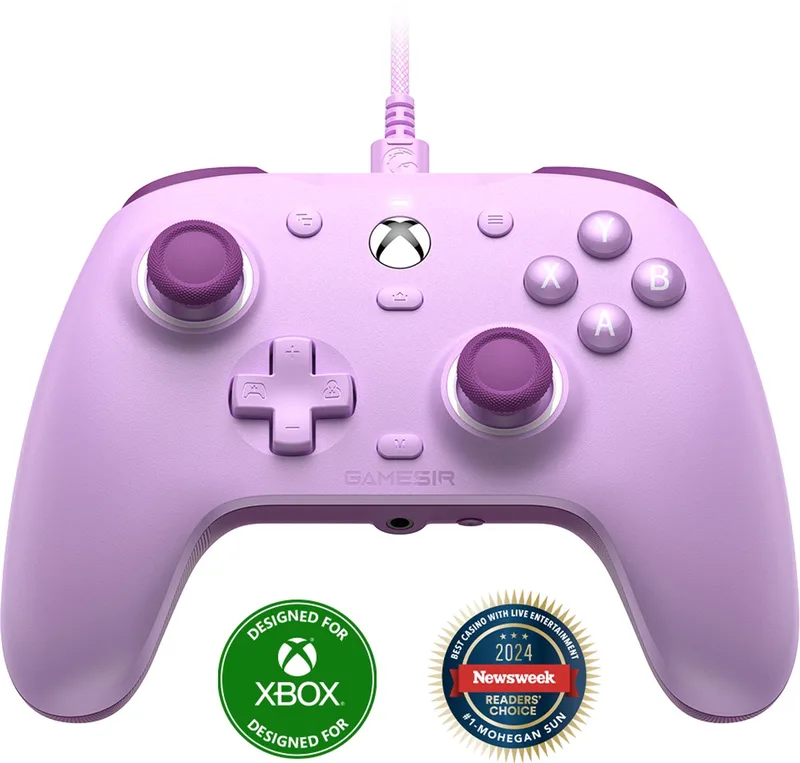 G7 SE - Bedrade Controller - Hall Effect Sticks - Xbox Series X/S, Xbox One en PC de GameSir, Violet – jaquette