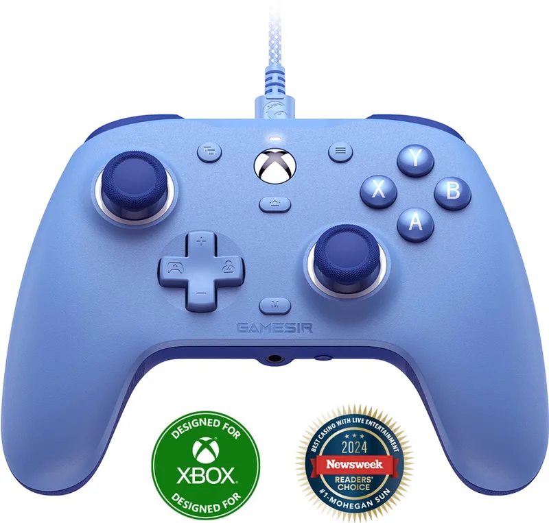 G7 SE - Bedrade Controller - Hall Effect Sticks - Xbox Series X/S, Xbox One en PC van GameSir, Blauw – cover