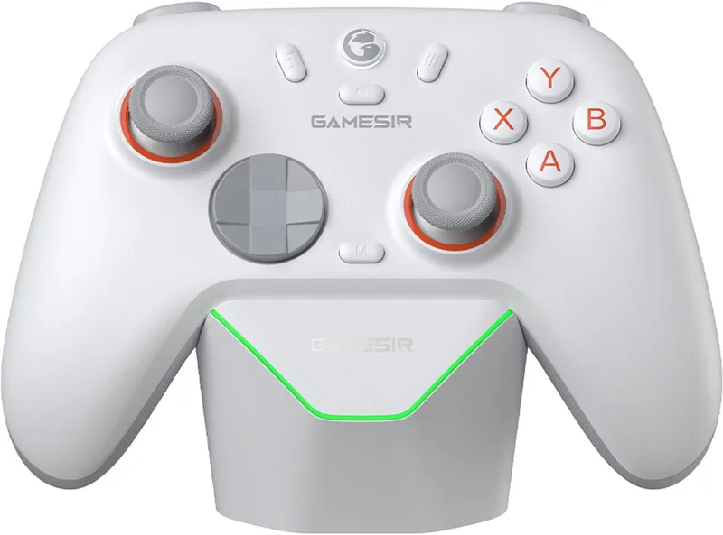Nova 2 Lite - Draadloze Controller - Voor Switch/Switch 2/PC/Mobile - Luminous White van GameSir, Wit – cover