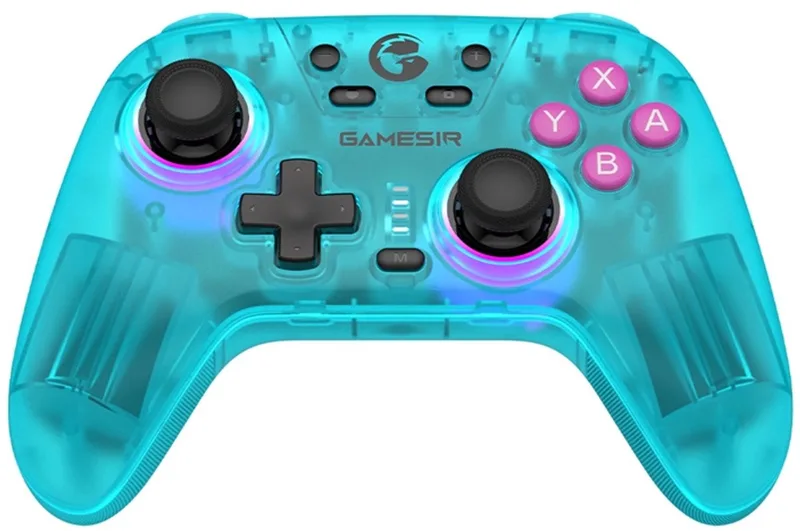Nova - Draadloze Controller - Hall Effect - Voor Switch/Switch 2/PC/Android/iOS by GameSir, Turquoise – cover